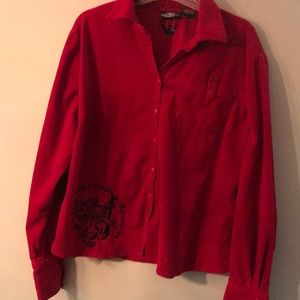 Harley-Davidson Women’s Corduroy Shirt Size XLarge